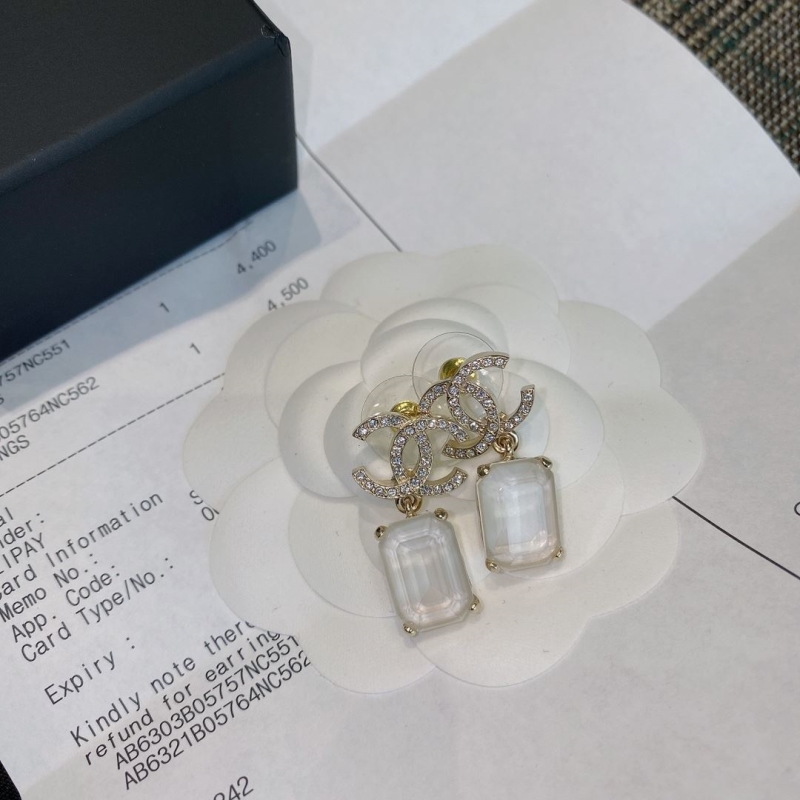 Ch*el earrings